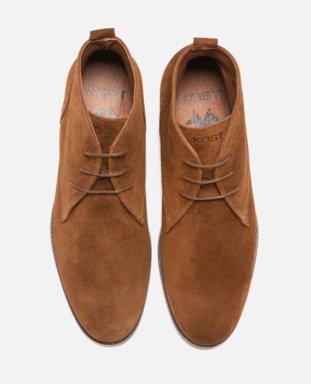 Chukka boots croûte velours Homme