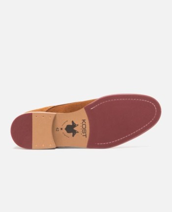Chukka boots croûte velours Homme