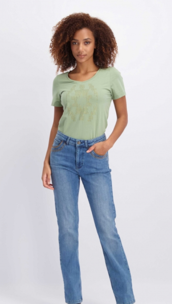 Jeans femme évasé