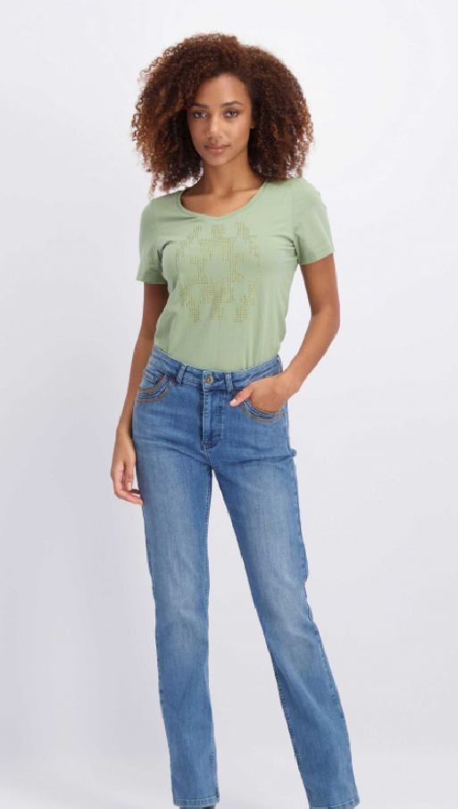 Jeans femme évasé