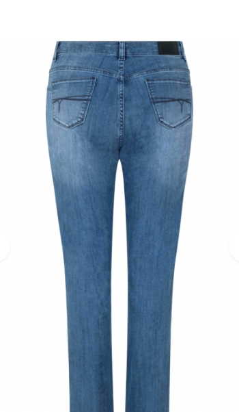 TRAMONTANA Jeans coupe droite évasée