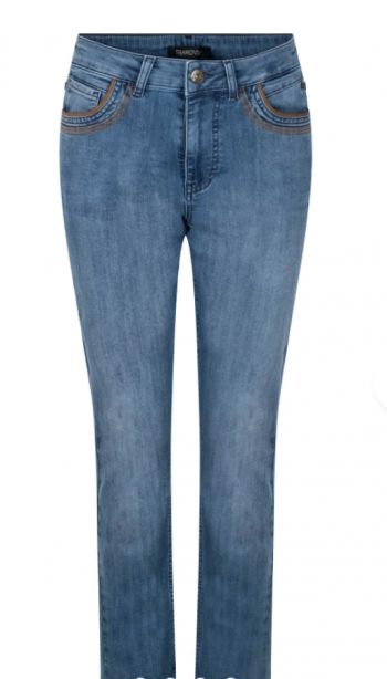 TRAMONTANA Jeans coupe droite évasée