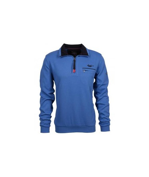 Sweat-shirt homme bleu