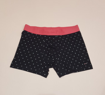 Caleçon petits motifs sur fond marine
