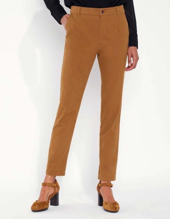 Pantalon chino femme