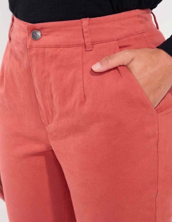 Pantalon chino femme