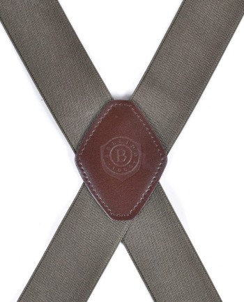 BRETELLES POUR HOMME GRIS ANTHRACITE