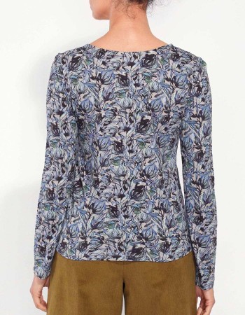 T-shirt bleu femme