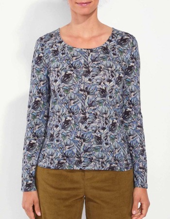 T-shirt bleu femme
