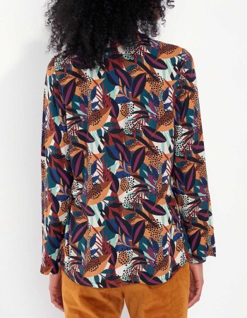 Chemisier évasé femme