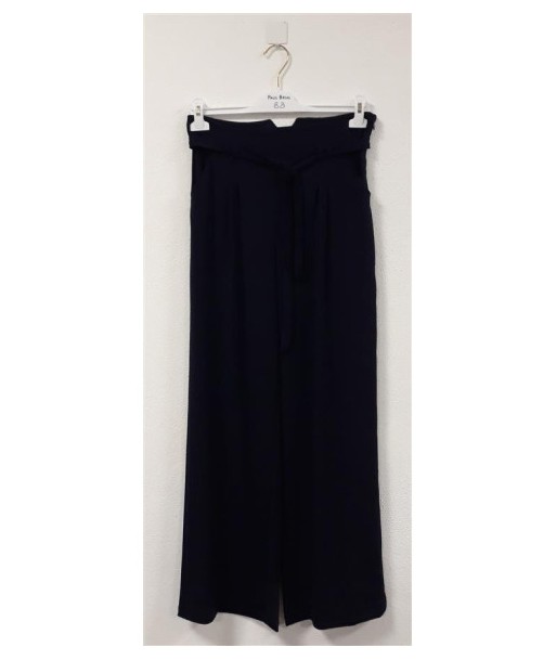 Pantalon fluide bleu marine femme Pantalon fluide bleu marine femme