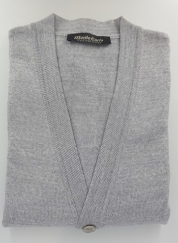 Cardigan avec boutons gris clair MONTE CARLO