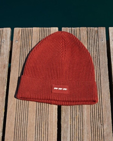Bonnet homme cuivre