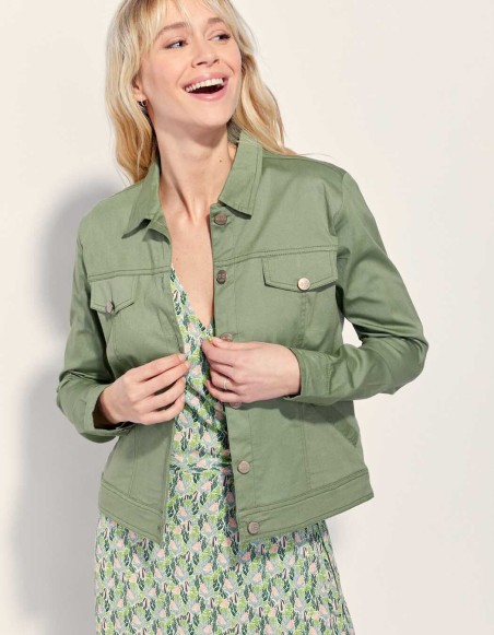 Veste kaki femme La Fiancée