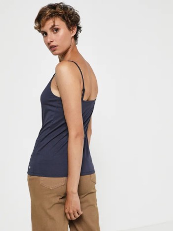 Débardeur bleu Mila femme de Julie Guerlande