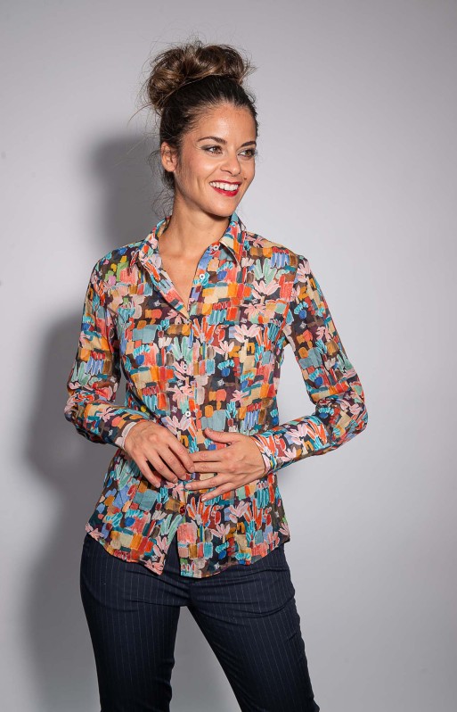 Chemisier pastel femme Chemisier pastel femme