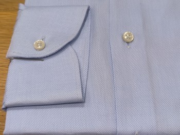Chemise homme unie bleu clair
