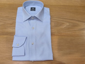 Chemise homme unie bleu clair
