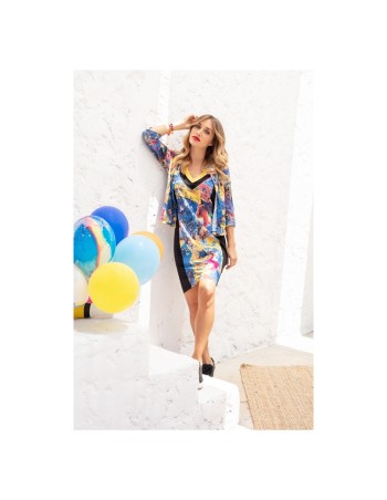 Robe droite fantaisie