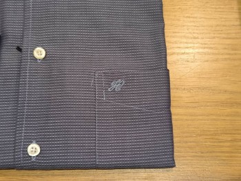 Chemise bleu homme coupe droite