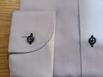 Chemise homme bleu clair cintrée