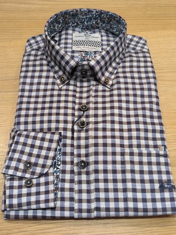 Chemise homme à carreaux