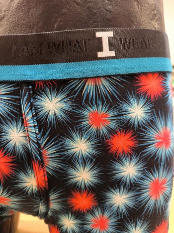 Boxer homme motif fleurs