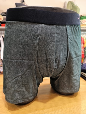 Boxer homme gris anthracite uni