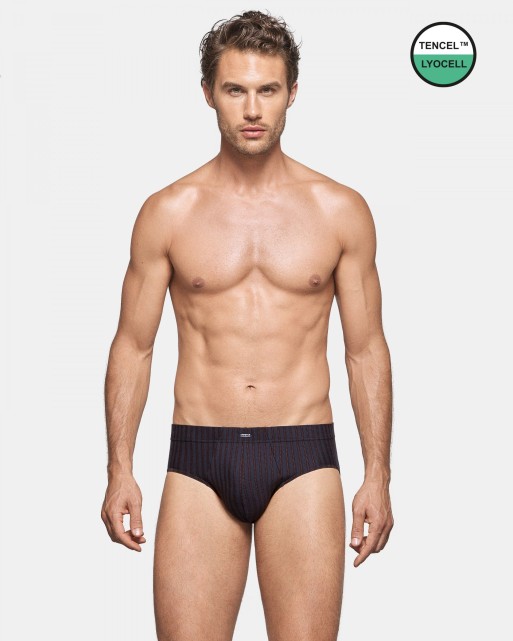 Slip homme rayures noires Slip homme rayures noires