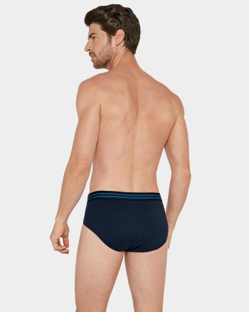 Slip bleu marine