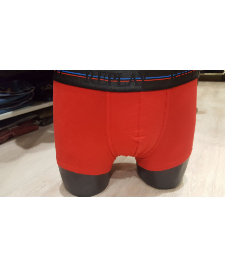 Caleçon homme rouge uni - REPLAY