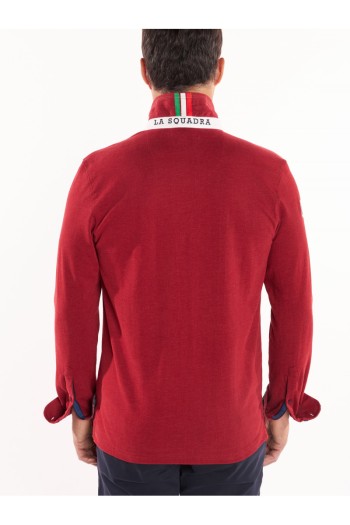 Polo uni homme