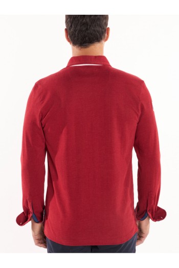 Polo uni homme