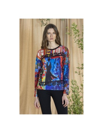 Pull femme fantaisie