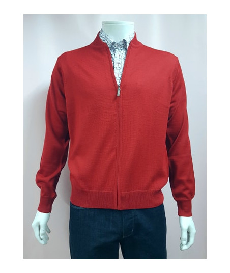 Gilet rouge homme