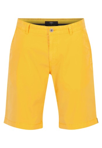 Bermuda homme chino jaune Fynch Hatton