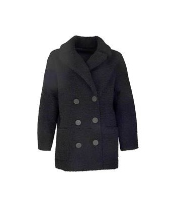 Manteau noir femme