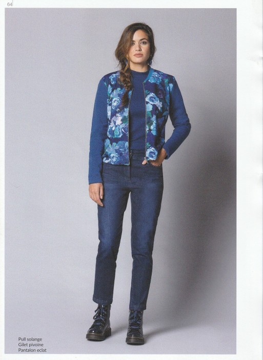 Gilet Pivoine femme
