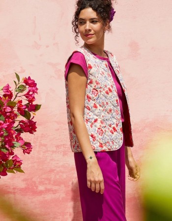 Gilet sans manches femme