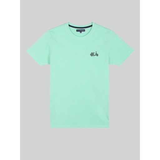 Tee-shirt homme La Squadra col rond  motif scotter