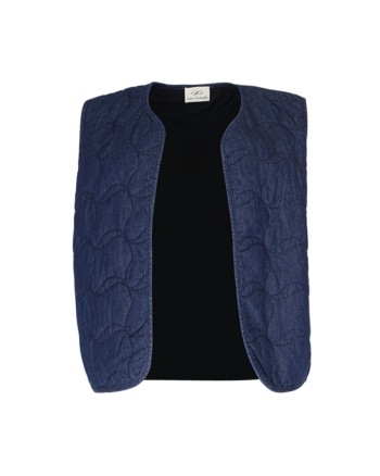 Veste denim matelassée de Julie Guerlande