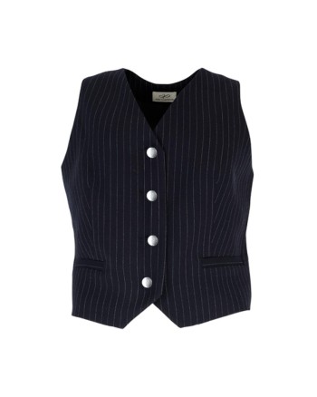 Gilet femme rayé barman