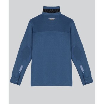 Vue de dos avec le col remonté Vue de dos avec le col remonté