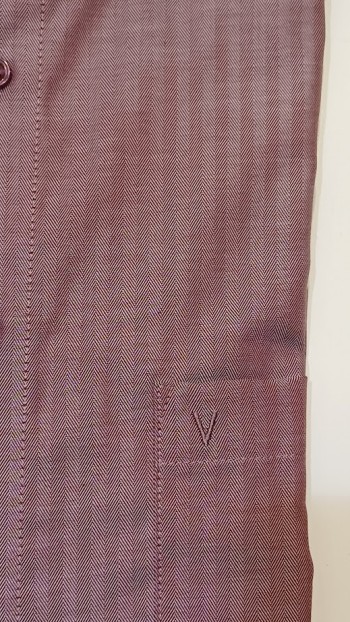 Chemise homme brique Marvelis Modern Fit – élégance et confort sans repassage