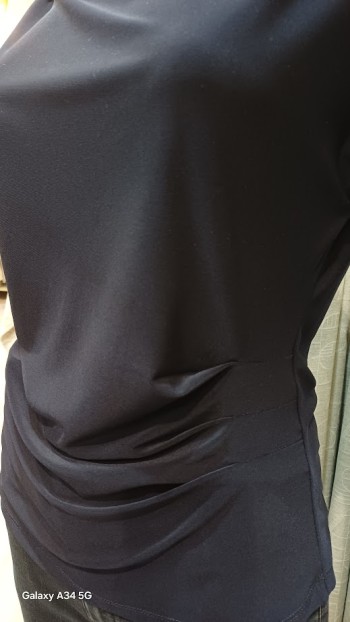 Drapé du top fluide