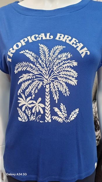 Tee-shirt imprimé "Tropical Break"