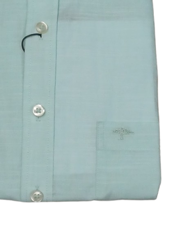 Chemise homme manches courtes vert menthe-FYNCH-HATTON