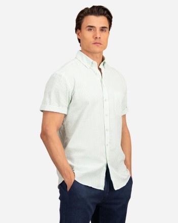 Chemise homme portée