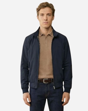 Blouson homme bleu marine