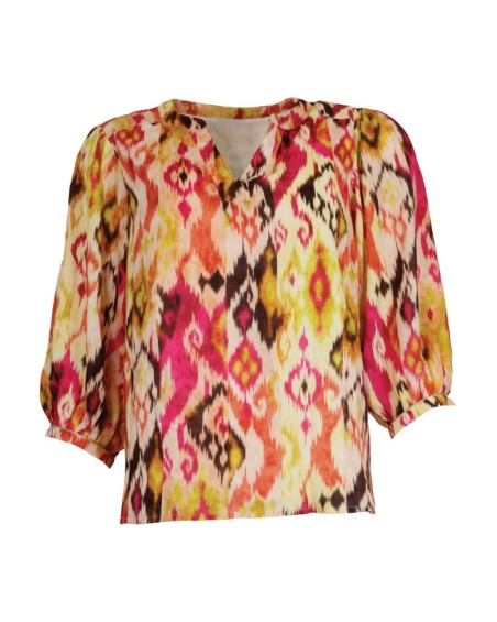 Chemise imprimée femme